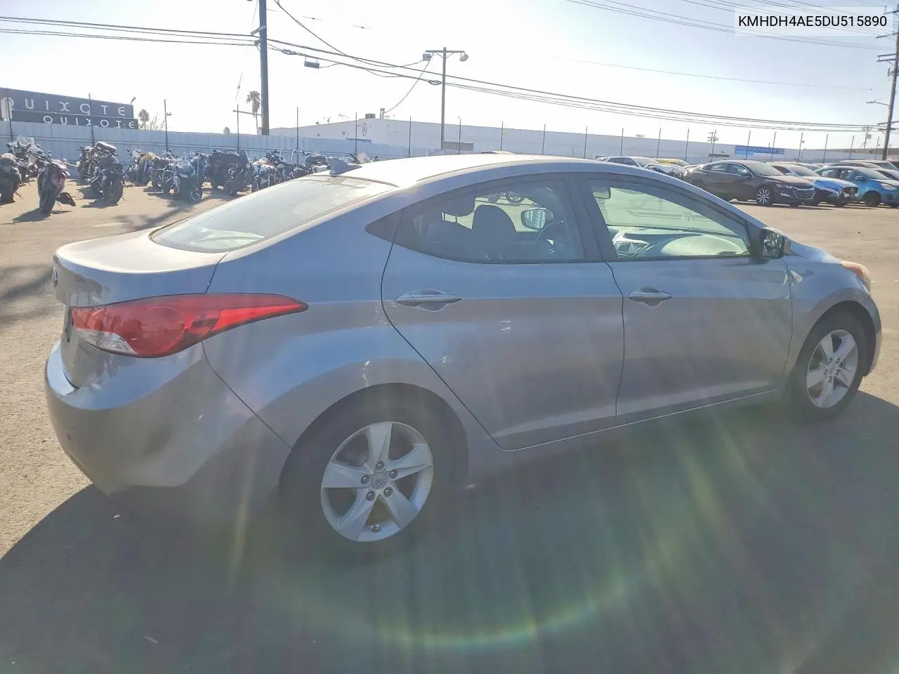 2013 HYUNDAI ELANTRA VIN KMHDH4AE5DU515890 — фото 3