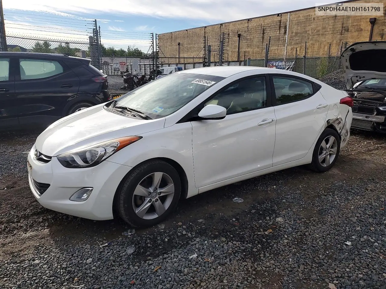 HYUNDAI ELANTRA 2013, VIN 5NPDH4AE1DH161798