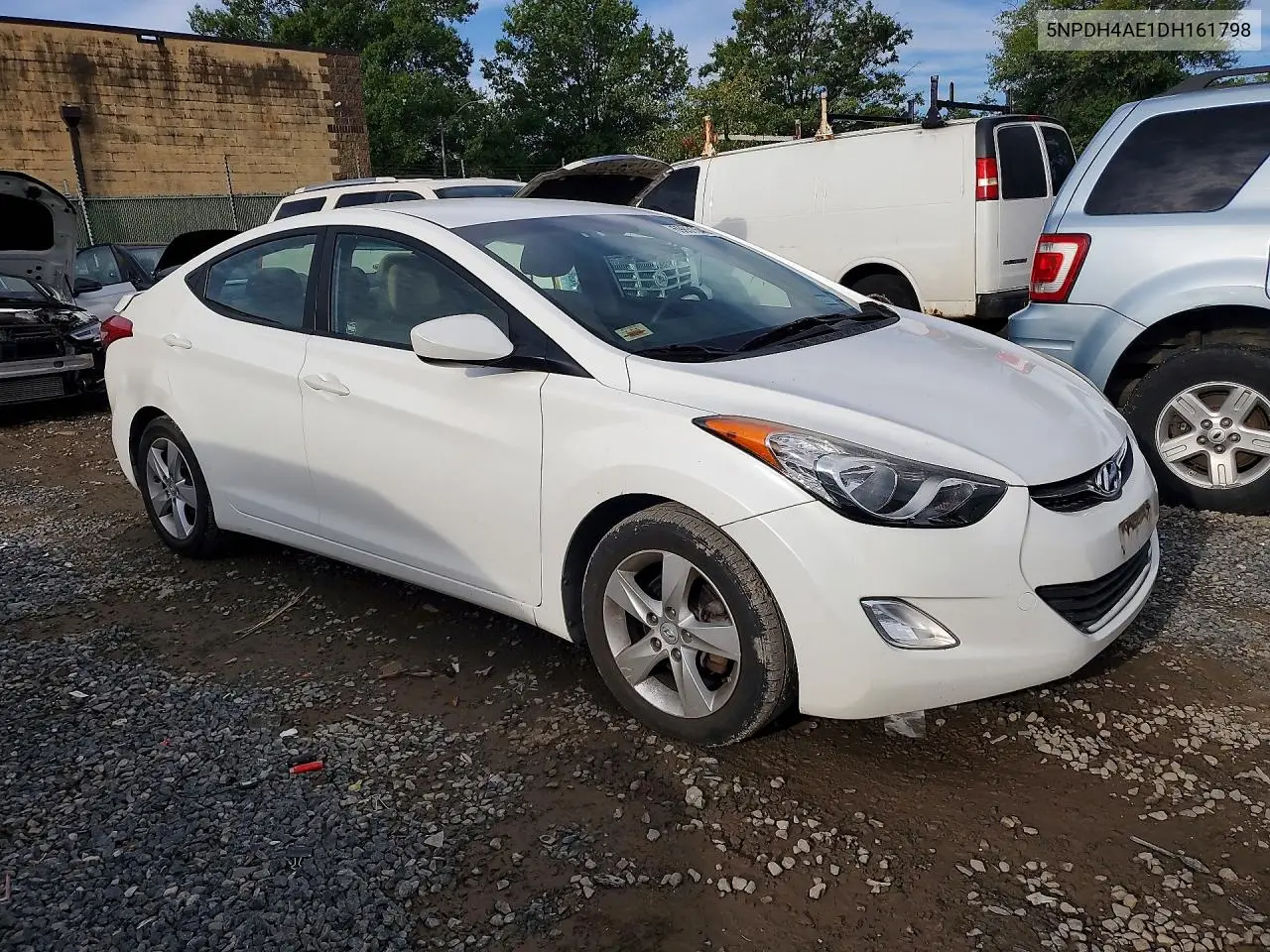 2013 HYUNDAI ELANTRA VIN 5NPDH4AE1DH161798 — фото 4