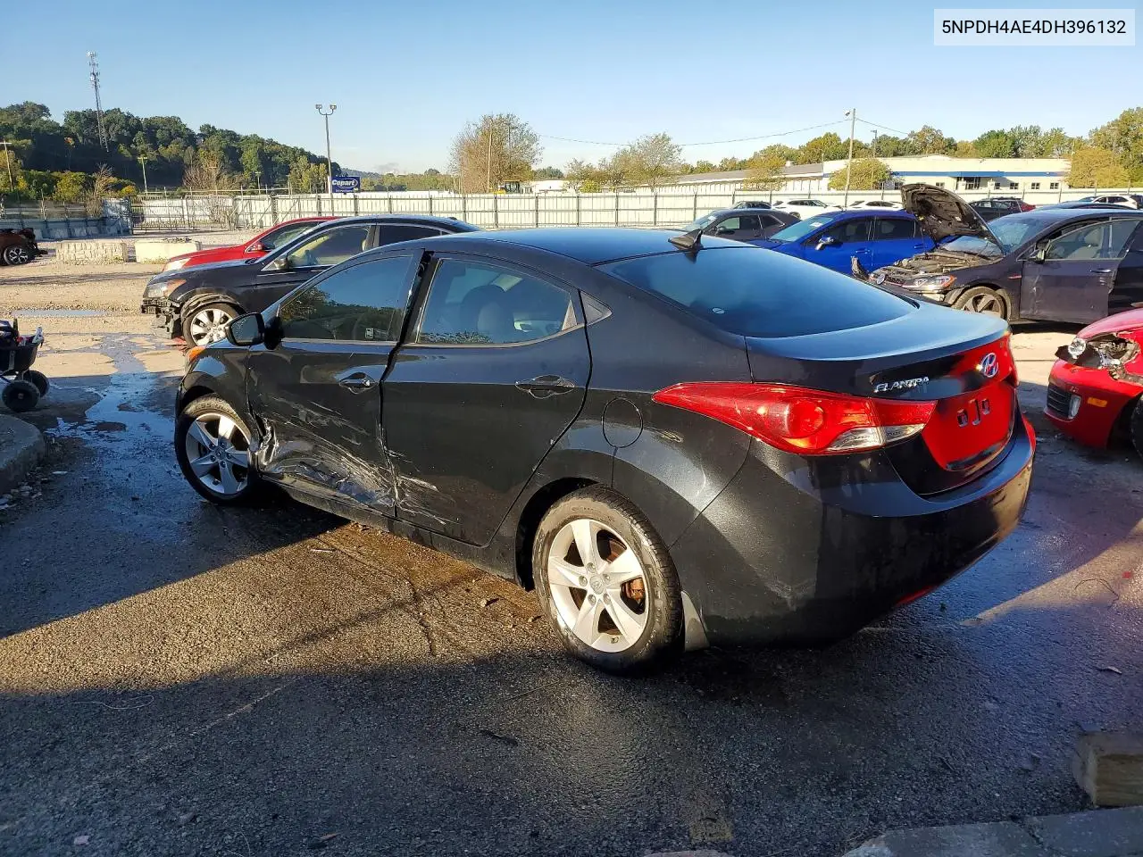 2013 HYUNDAI ELANTRA VIN 5NPDH4AE4DH396132 — фото 2