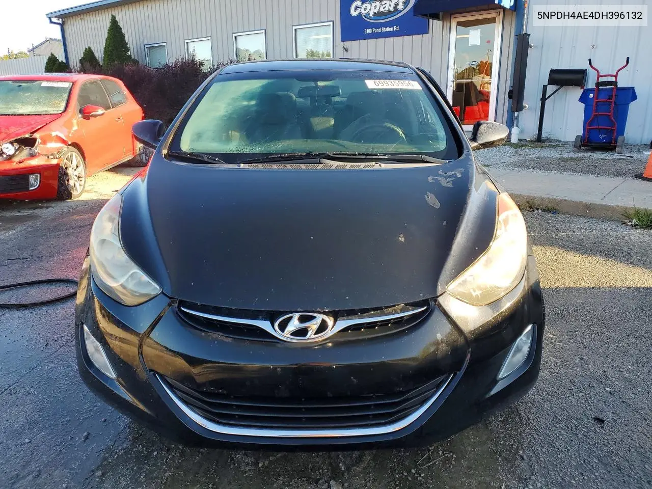 2013 HYUNDAI ELANTRA VIN 5NPDH4AE4DH396132 — фото 5