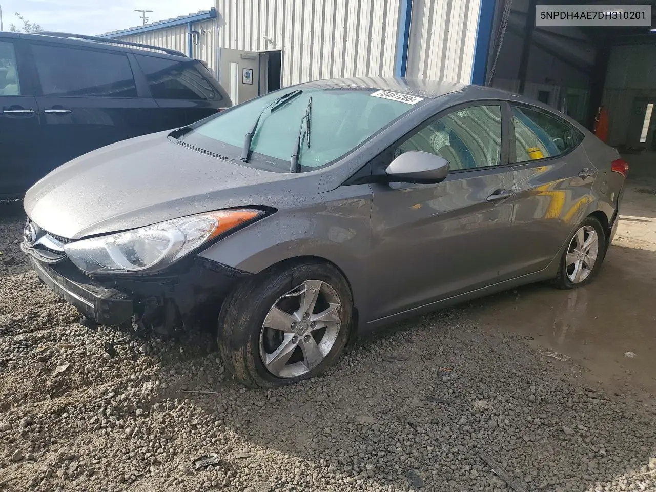 HYUNDAI ELANTRA 2013, VIN 5NPDH4AE7DH310201
