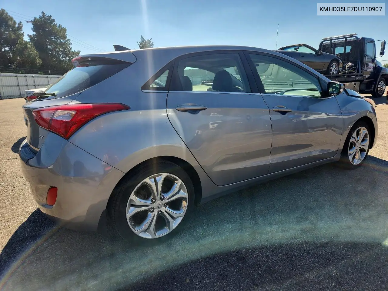 2013 HYUNDAI ELANTRA VIN KMHD35LE7DU110907 — фото 3