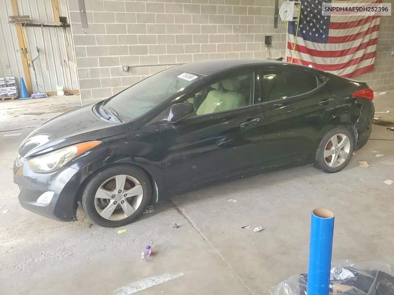 HYUNDAI ELANTRA 2013, VIN 5NPDH4AE9DH252396