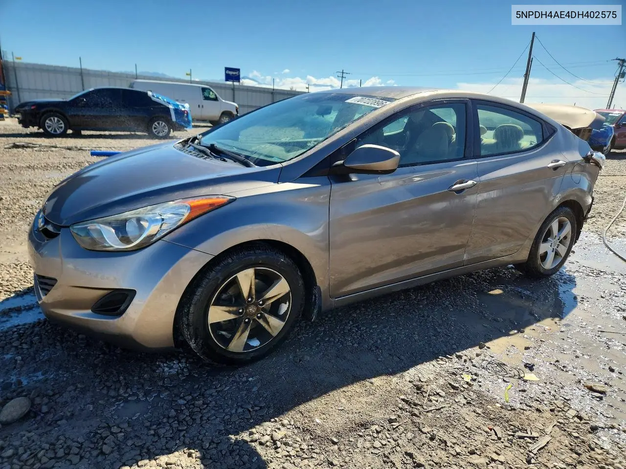 HYUNDAI ELANTRA 2013, VIN 5NPDH4AE4DH402575