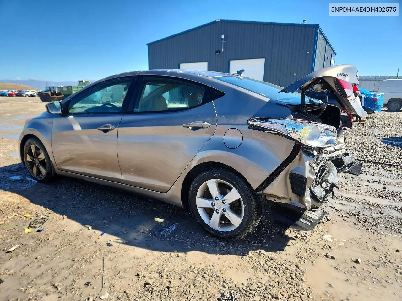 2013 HYUNDAI ELANTRA VIN 5NPDH4AE4DH402575 — фото 2