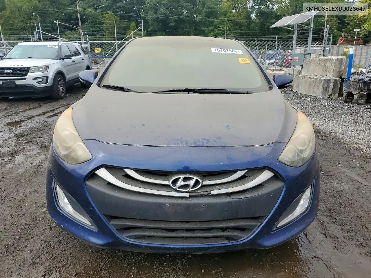 2013 HYUNDAI ELANTRA VIN KMHD35LEXDU023647 — фото 5