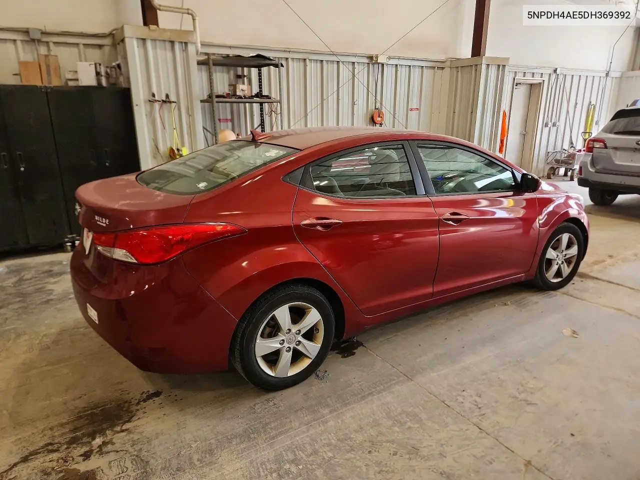 2013 HYUNDAI ELANTRA VIN 5NPDH4AE5DH369392 — фото 3