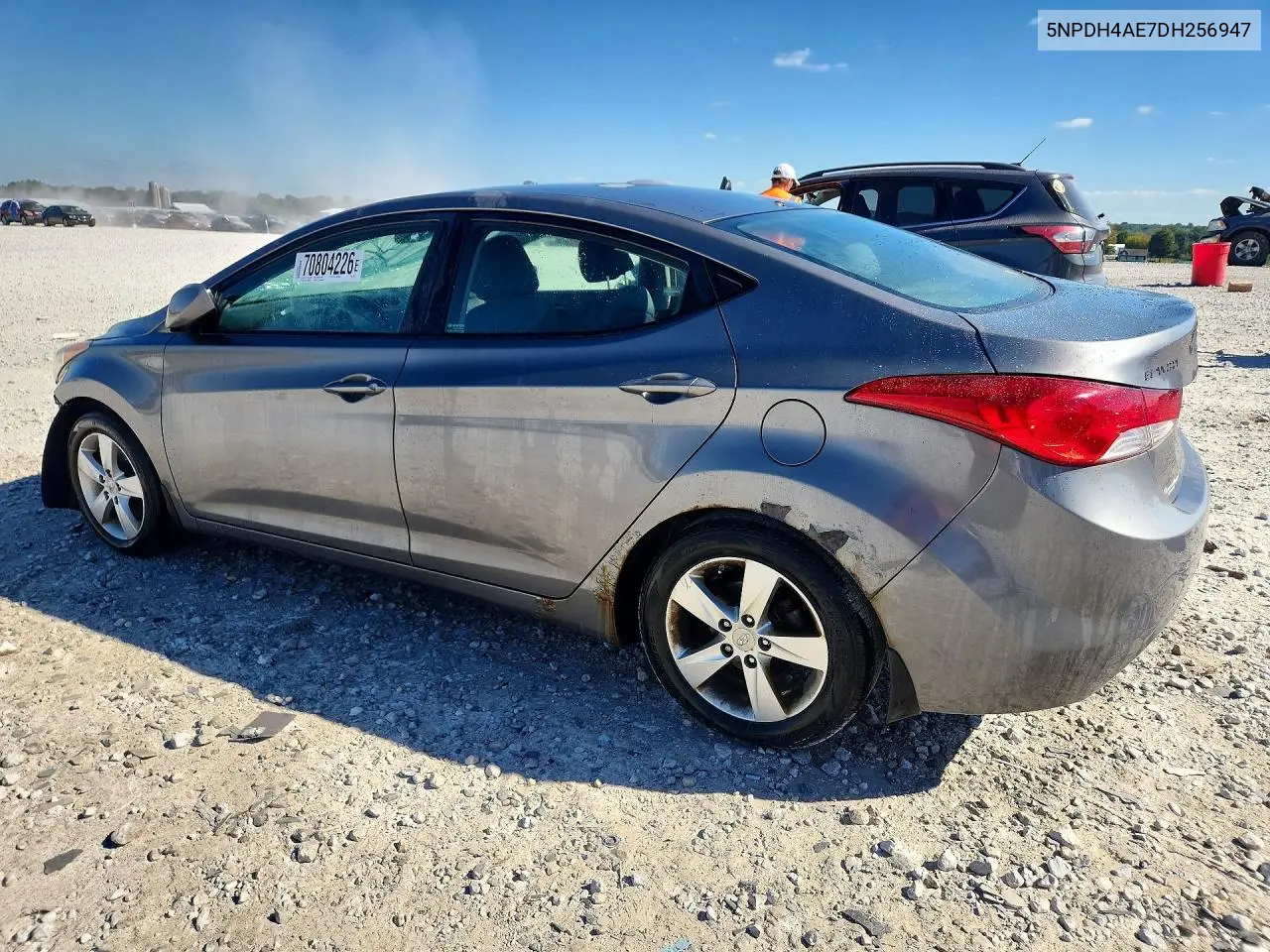 2013 HYUNDAI ELANTRA VIN 5NPDH4AE7DH256947 — фото 2