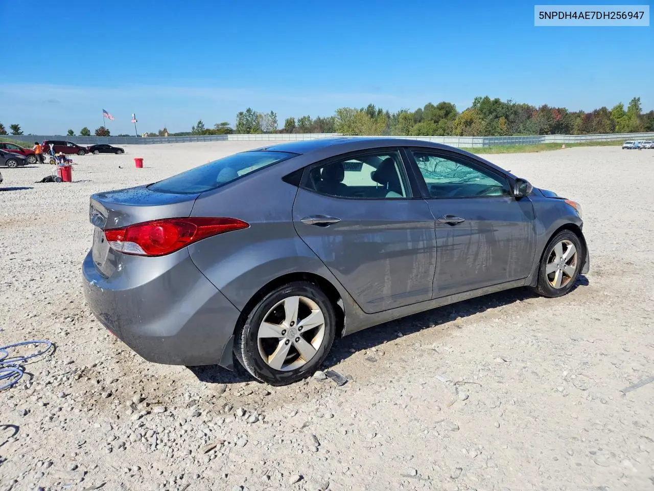 2013 HYUNDAI ELANTRA VIN 5NPDH4AE7DH256947 — фото 3