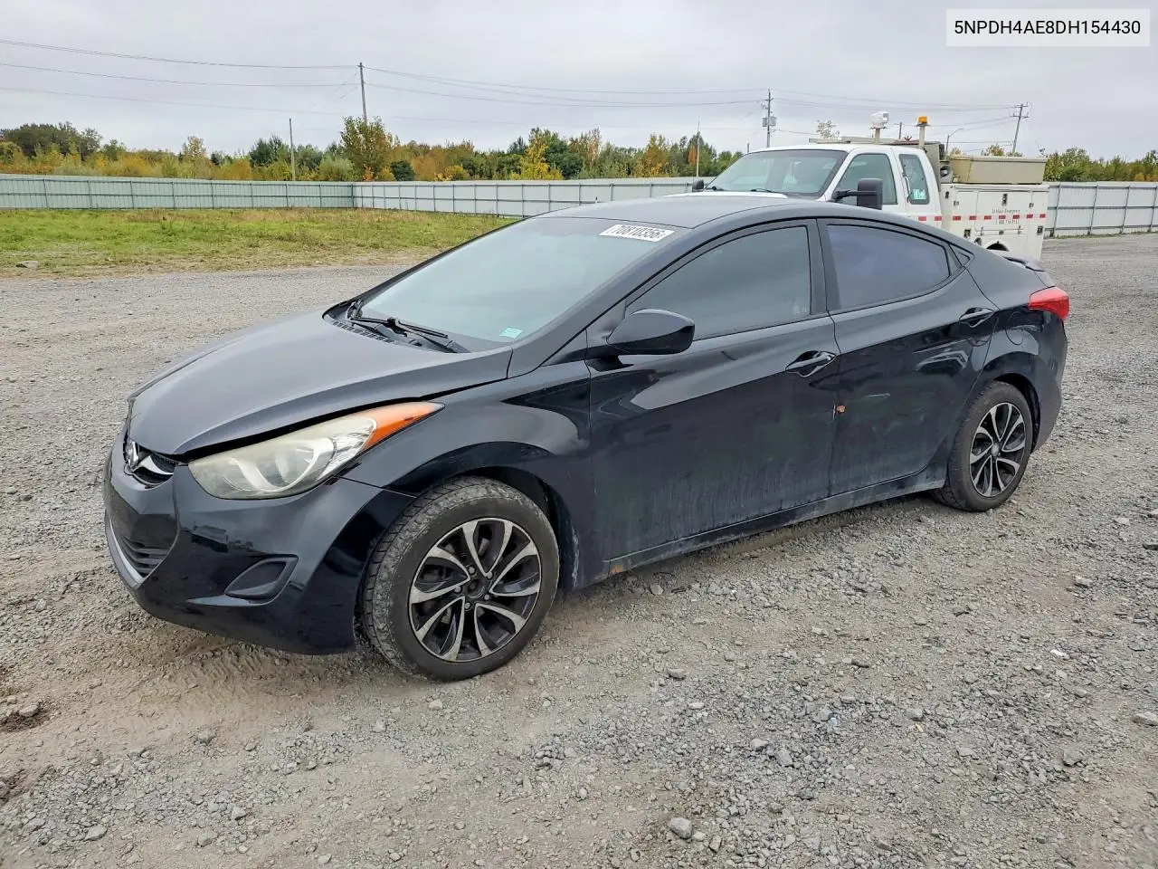 HYUNDAI ELANTRA 2013, VIN 5NPDH4AE8DH154430