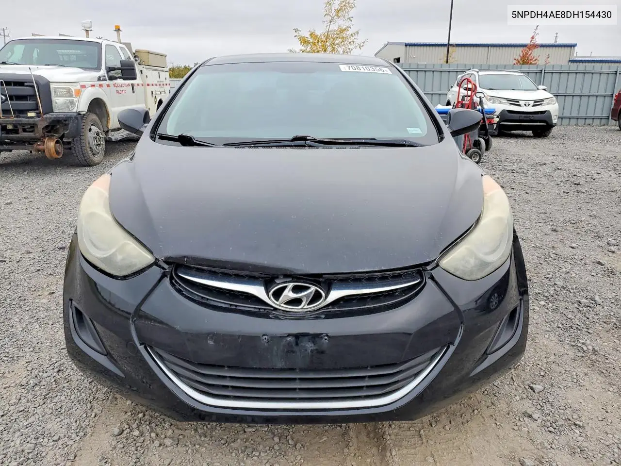 2013 HYUNDAI ELANTRA VIN 5NPDH4AE8DH154430 — фото 5