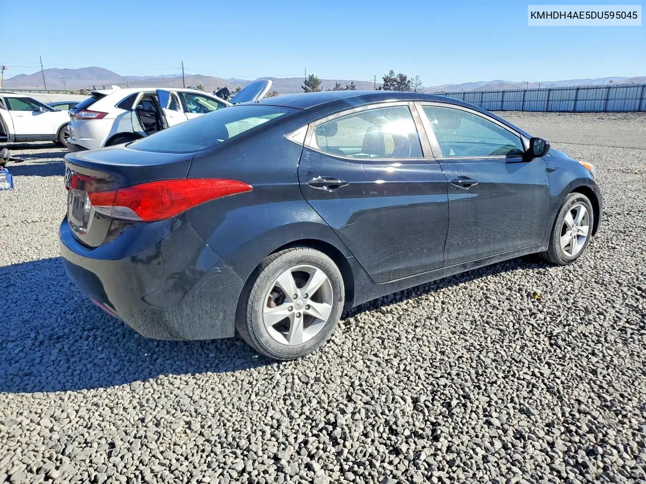 2013 HYUNDAI ELANTRA VIN KMHDH4AE5DU595045 — фото 3