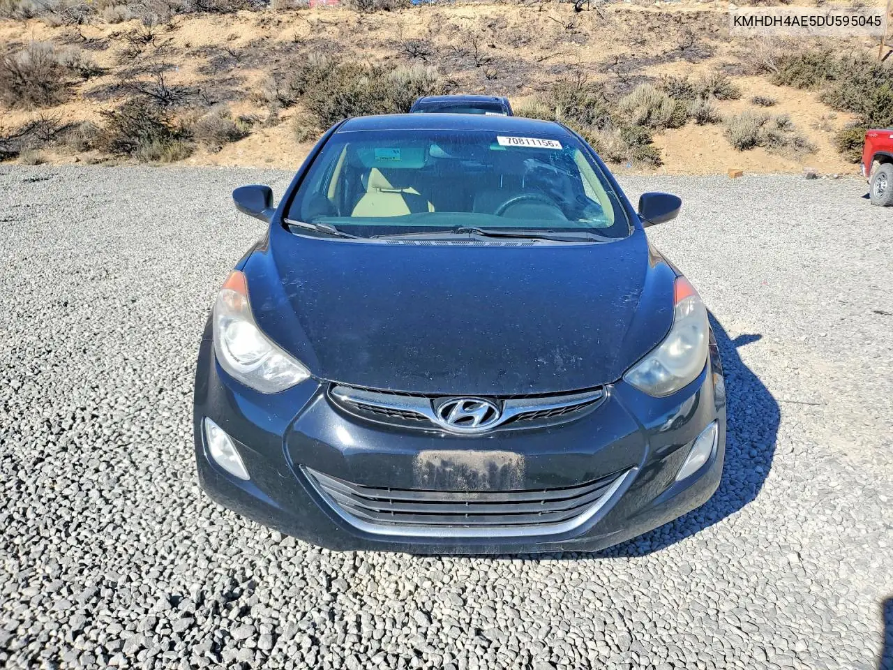 2013 HYUNDAI ELANTRA VIN KMHDH4AE5DU595045 — фото 5