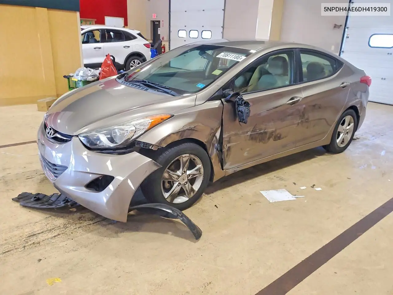 HYUNDAI ELANTRA 2013, VIN 5NPDH4AE6DH419300