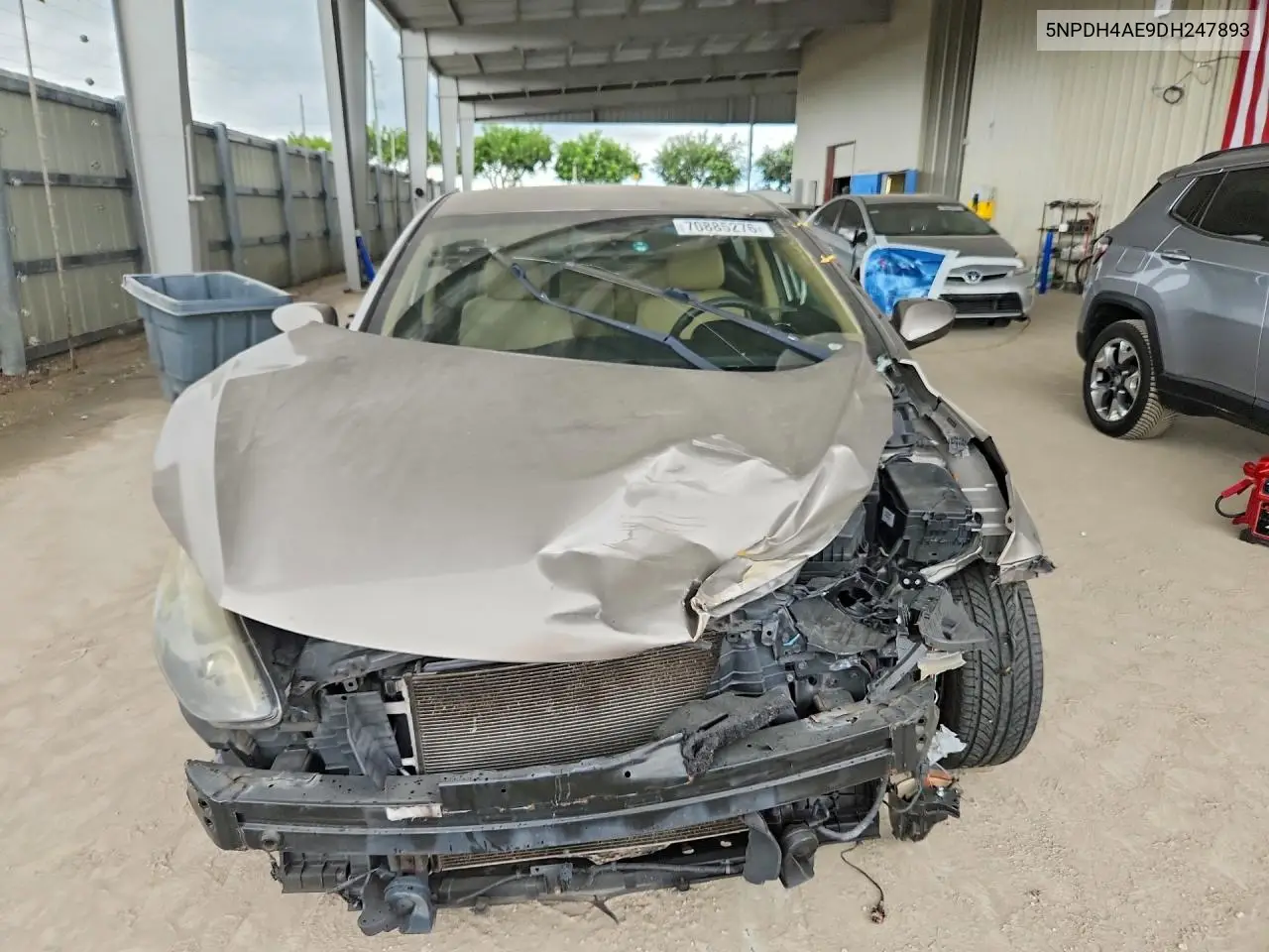 2013 HYUNDAI ELANTRA VIN 5NPDH4AE9DH247893 — фото 5