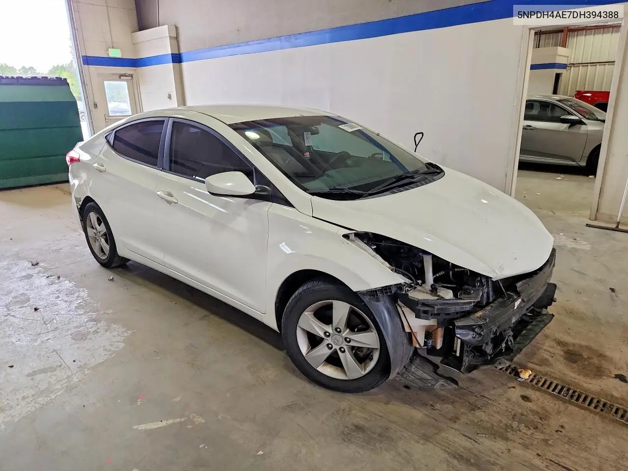 2013 HYUNDAI ELANTRA VIN 5NPDH4AE7DH394388 — фото 4