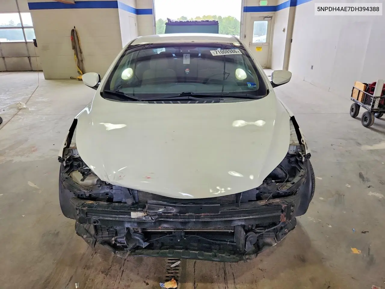 2013 HYUNDAI ELANTRA VIN 5NPDH4AE7DH394388 — фото 5