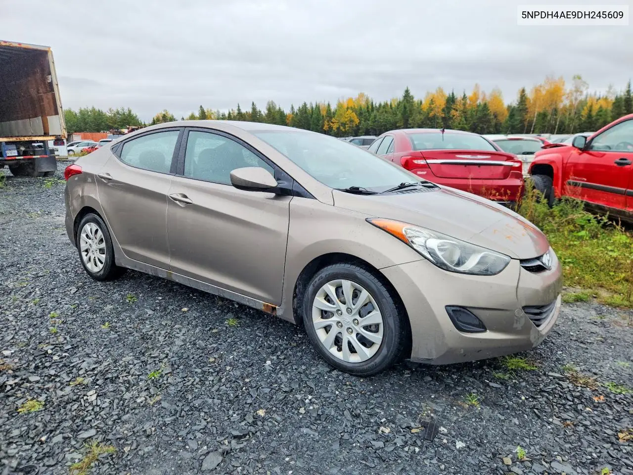 2013 HYUNDAI ELANTRA VIN 5NPDH4AE9DH245609 — фото 4