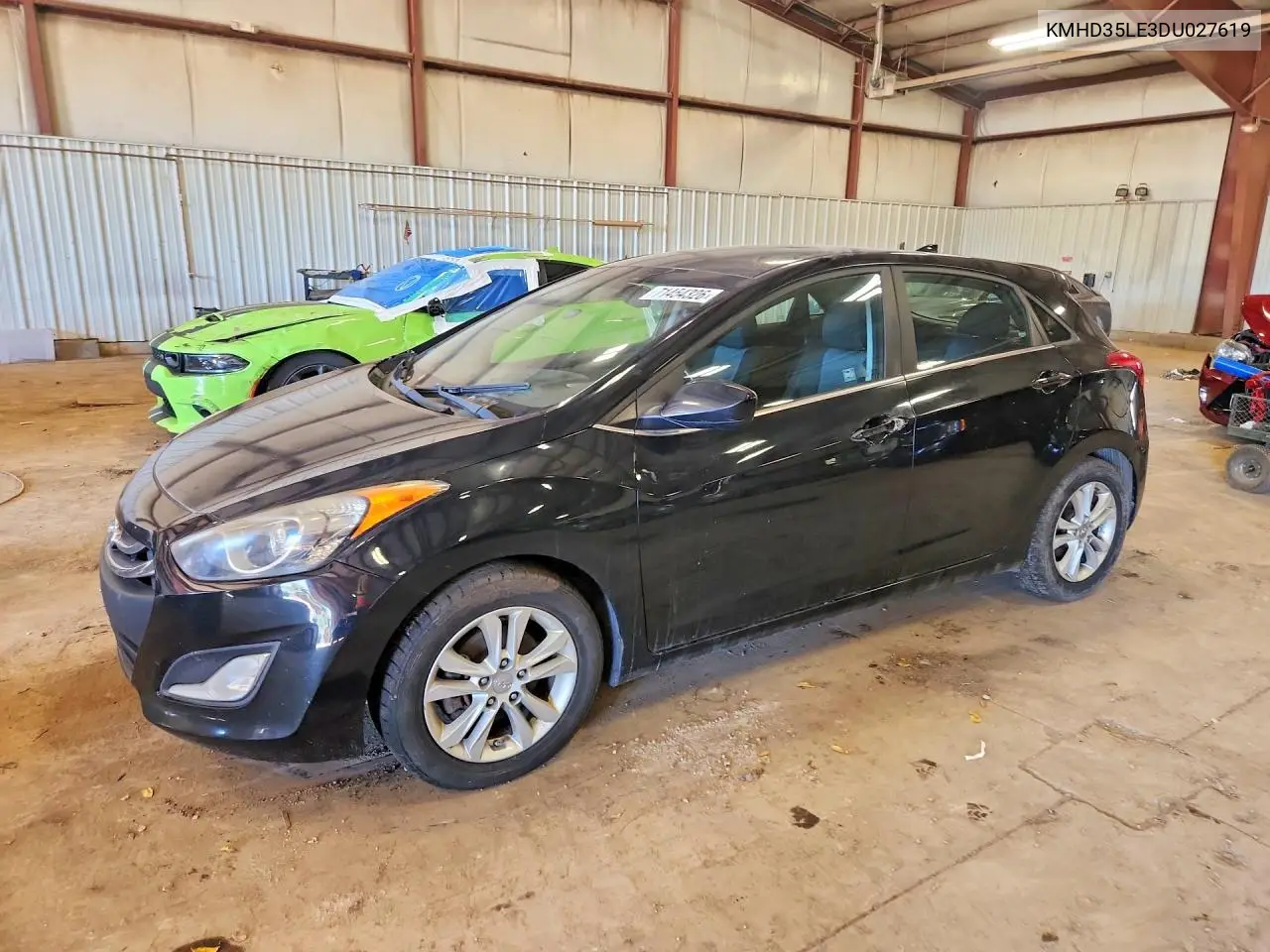 HYUNDAI ELANTRA 2013, VIN KMHD35LE3DU027619