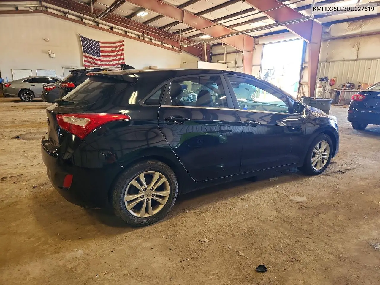 2013 HYUNDAI ELANTRA VIN KMHD35LE3DU027619 — фото 3