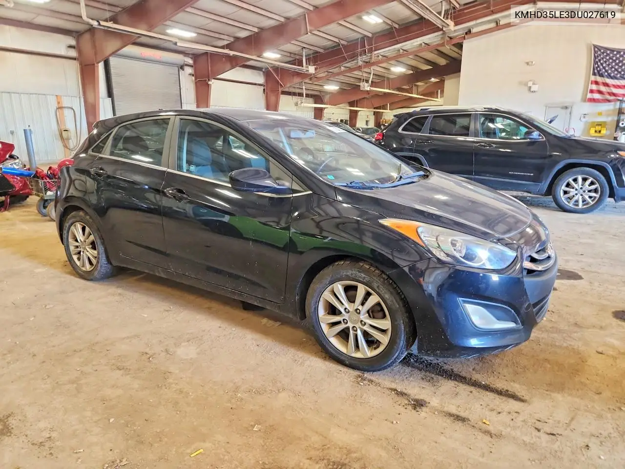 2013 HYUNDAI ELANTRA VIN KMHD35LE3DU027619 — фото 4