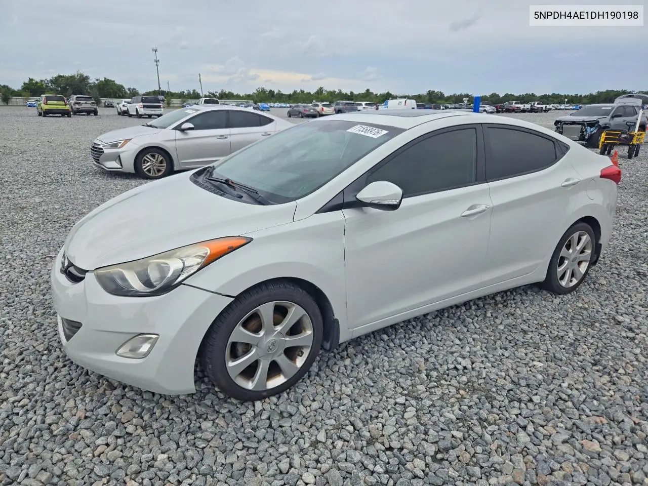 HYUNDAI ELANTRA 2013, VIN 5NPDH4AE1DH190198