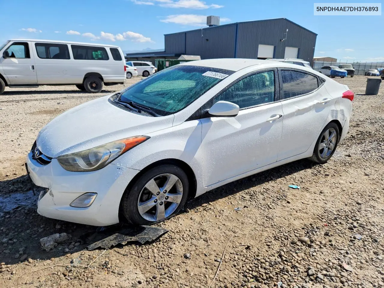 HYUNDAI ELANTRA 2013, VIN 5NPDH4AE7DH376893