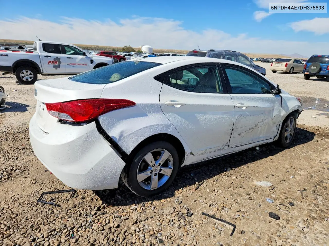 2013 HYUNDAI ELANTRA VIN 5NPDH4AE7DH376893 — фото 3