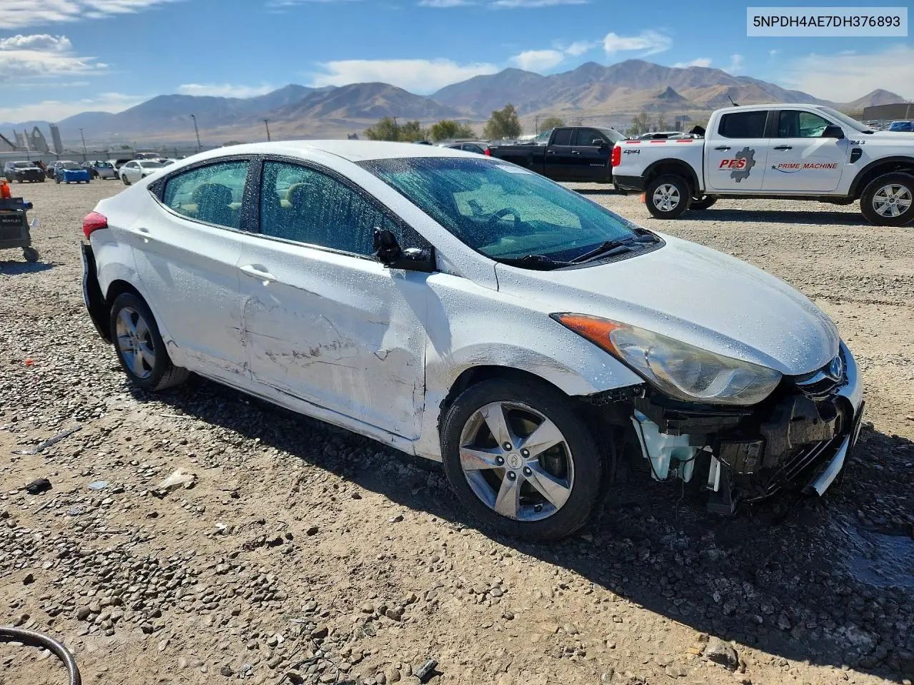 2013 HYUNDAI ELANTRA VIN 5NPDH4AE7DH376893 — фото 4