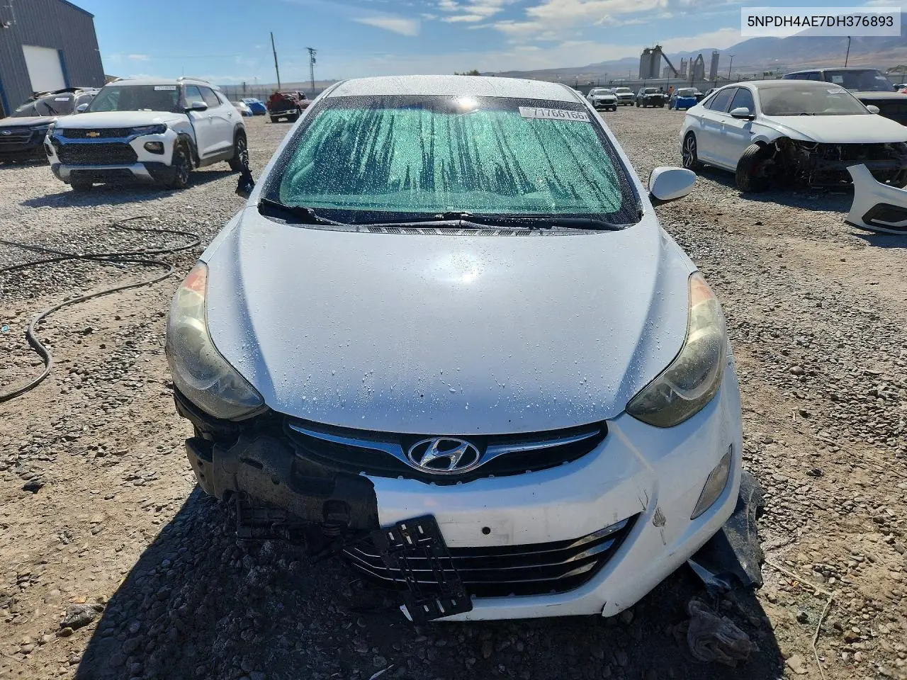 2013 HYUNDAI ELANTRA VIN 5NPDH4AE7DH376893 — фото 5