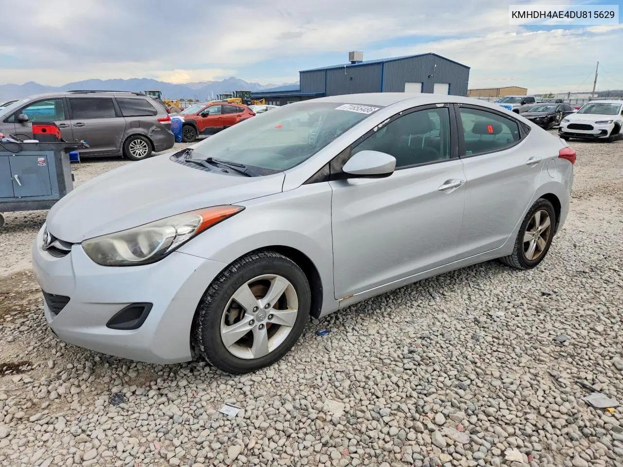 HYUNDAI ELANTRA 2013, VIN KMHDH4AE4DU815629