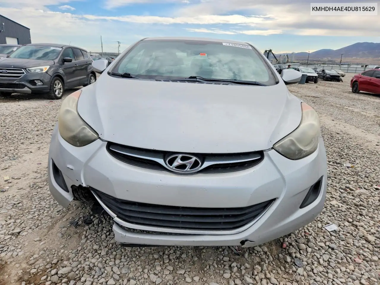 2013 HYUNDAI ELANTRA VIN KMHDH4AE4DU815629 — фото 5
