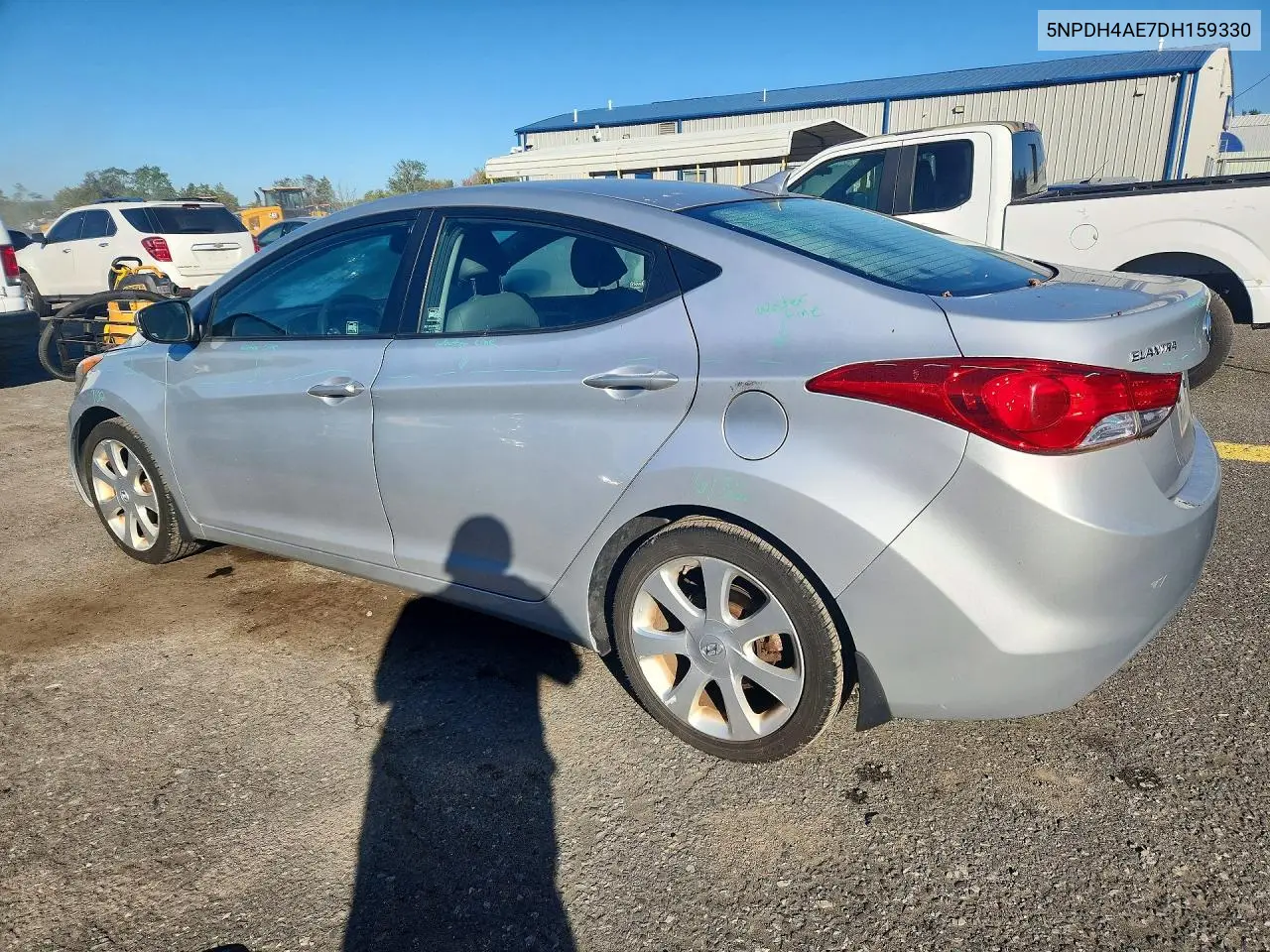 2013 HYUNDAI ELANTRA VIN 5NPDH4AE7DH159330 — фото 2