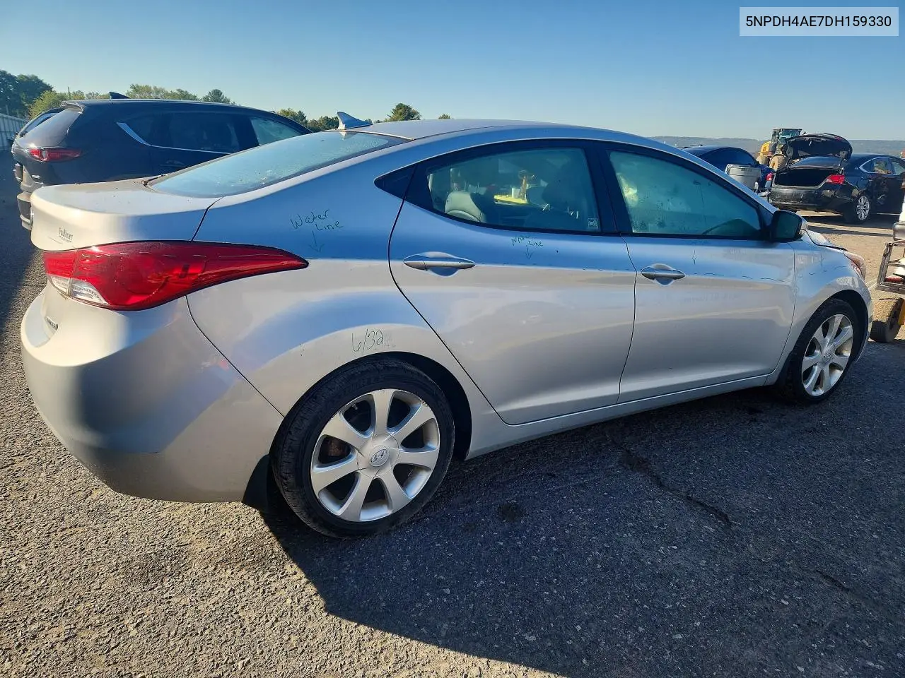 2013 HYUNDAI ELANTRA VIN 5NPDH4AE7DH159330 — фото 3