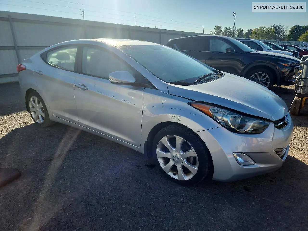 2013 HYUNDAI ELANTRA VIN 5NPDH4AE7DH159330 — фото 4