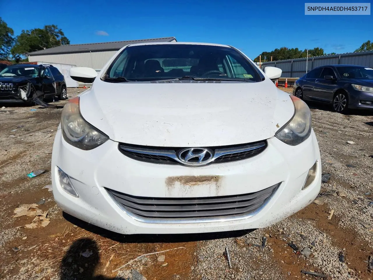 2013 HYUNDAI ELANTRA VIN 5NPDH4AE0DH453717 — фото 5