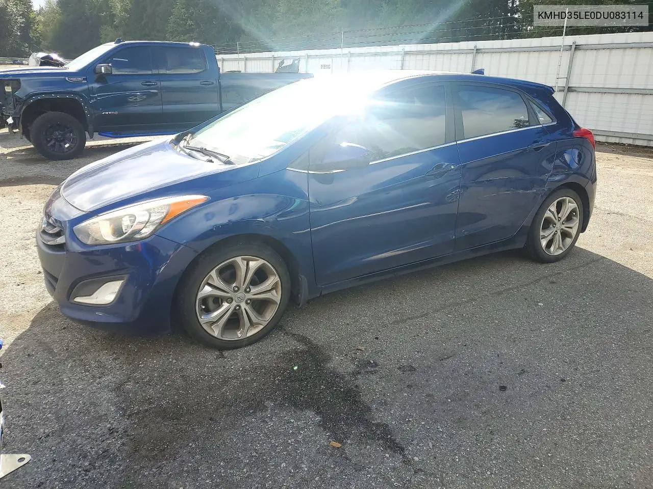 HYUNDAI ELANTRA 2013, VIN KMHD35LE0DU083114