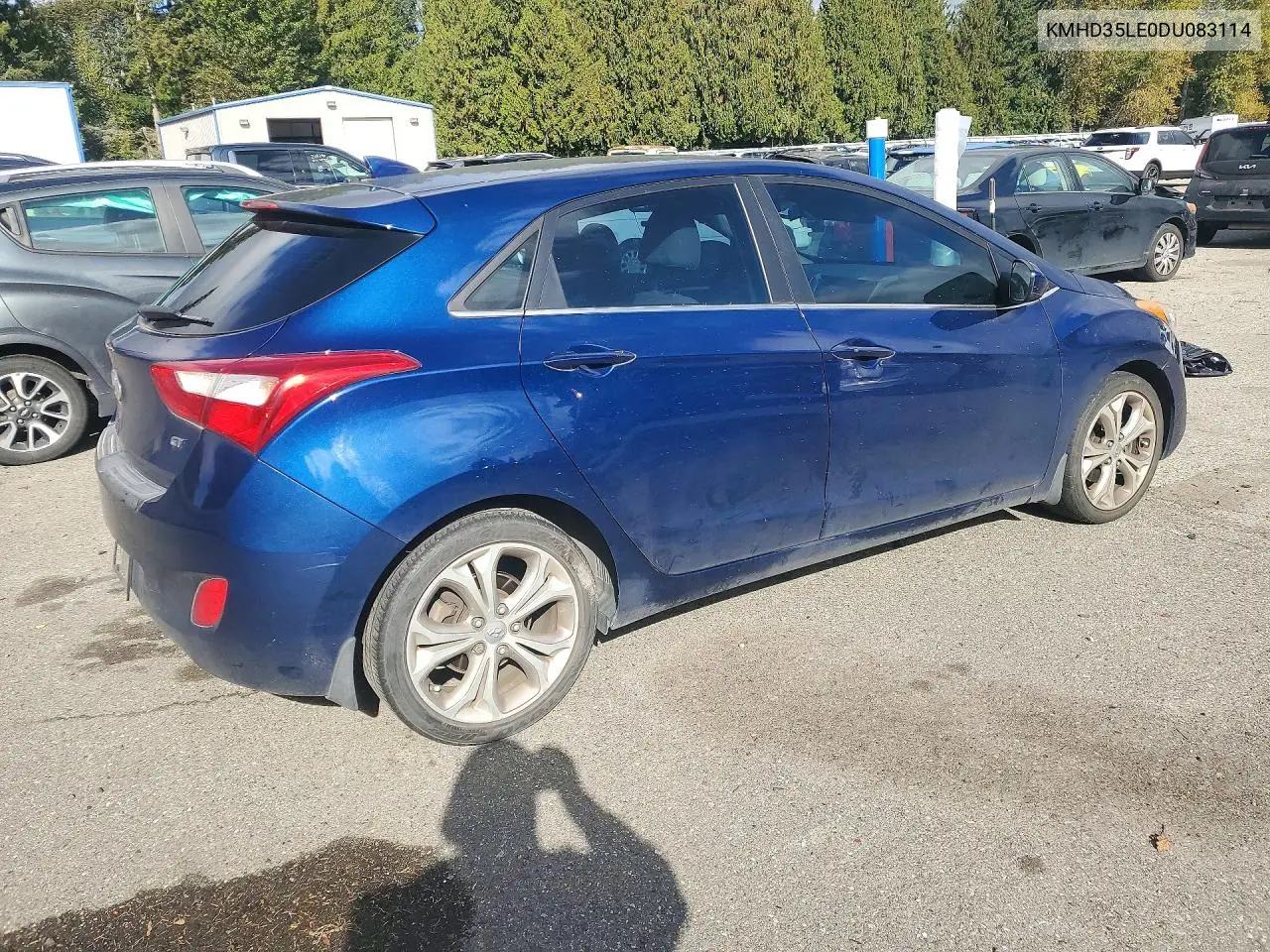 2013 HYUNDAI ELANTRA VIN KMHD35LE0DU083114 — фото 3