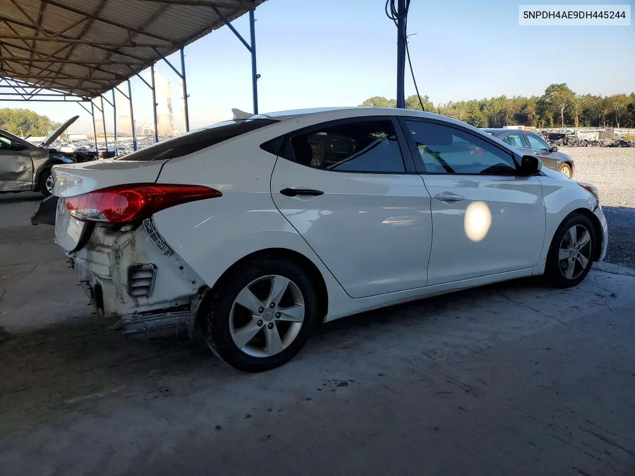 2013 HYUNDAI ELANTRA VIN 5NPDH4AE9DH445244 — фото 3