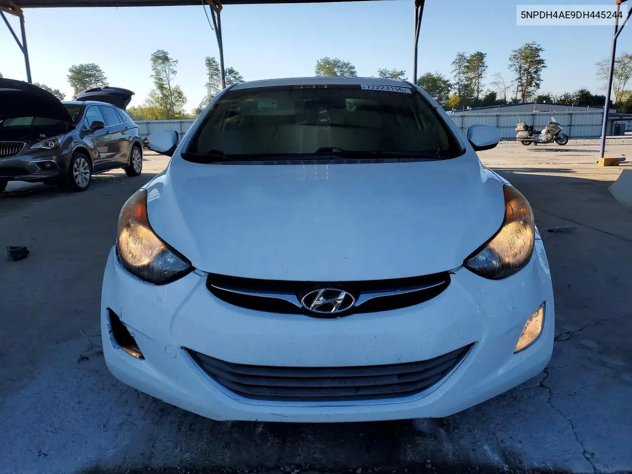 2013 HYUNDAI ELANTRA VIN 5NPDH4AE9DH445244 — фото 5