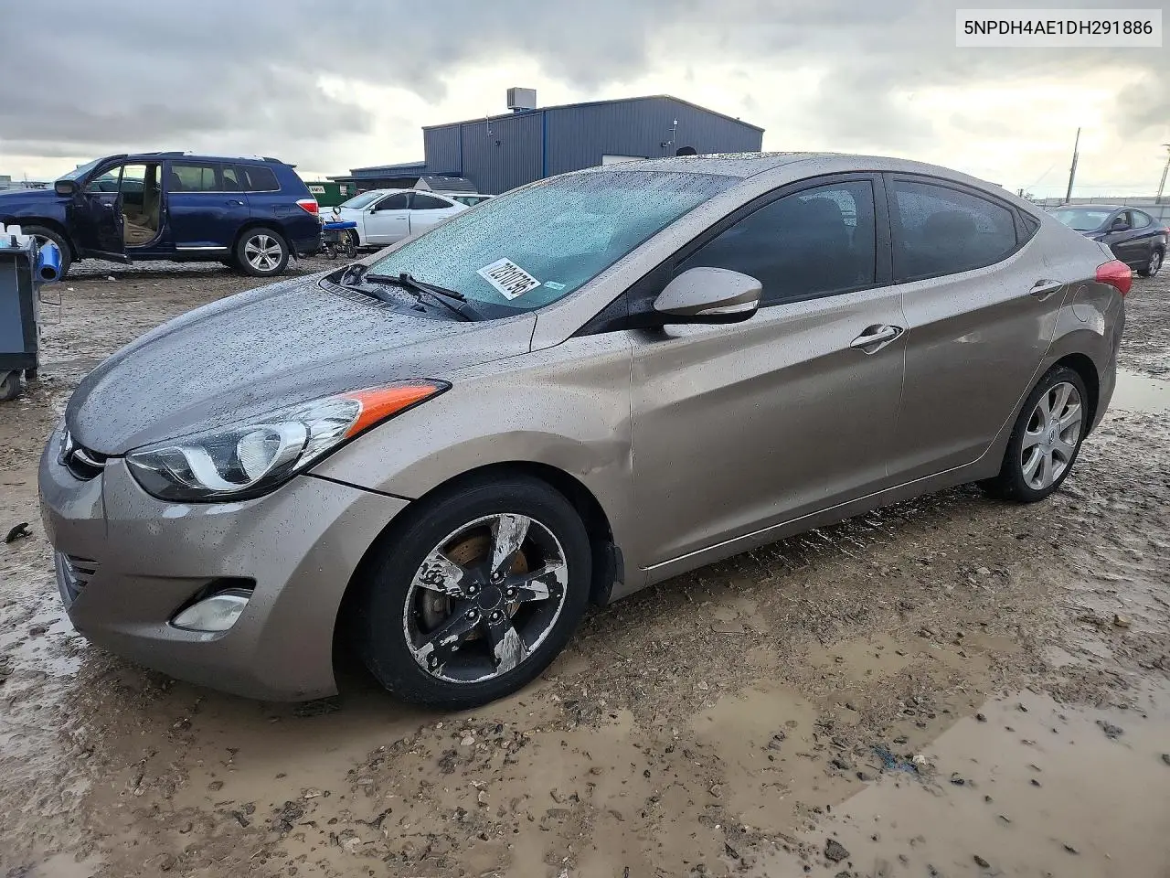HYUNDAI ELANTRA 2013, VIN 5NPDH4AE1DH291886