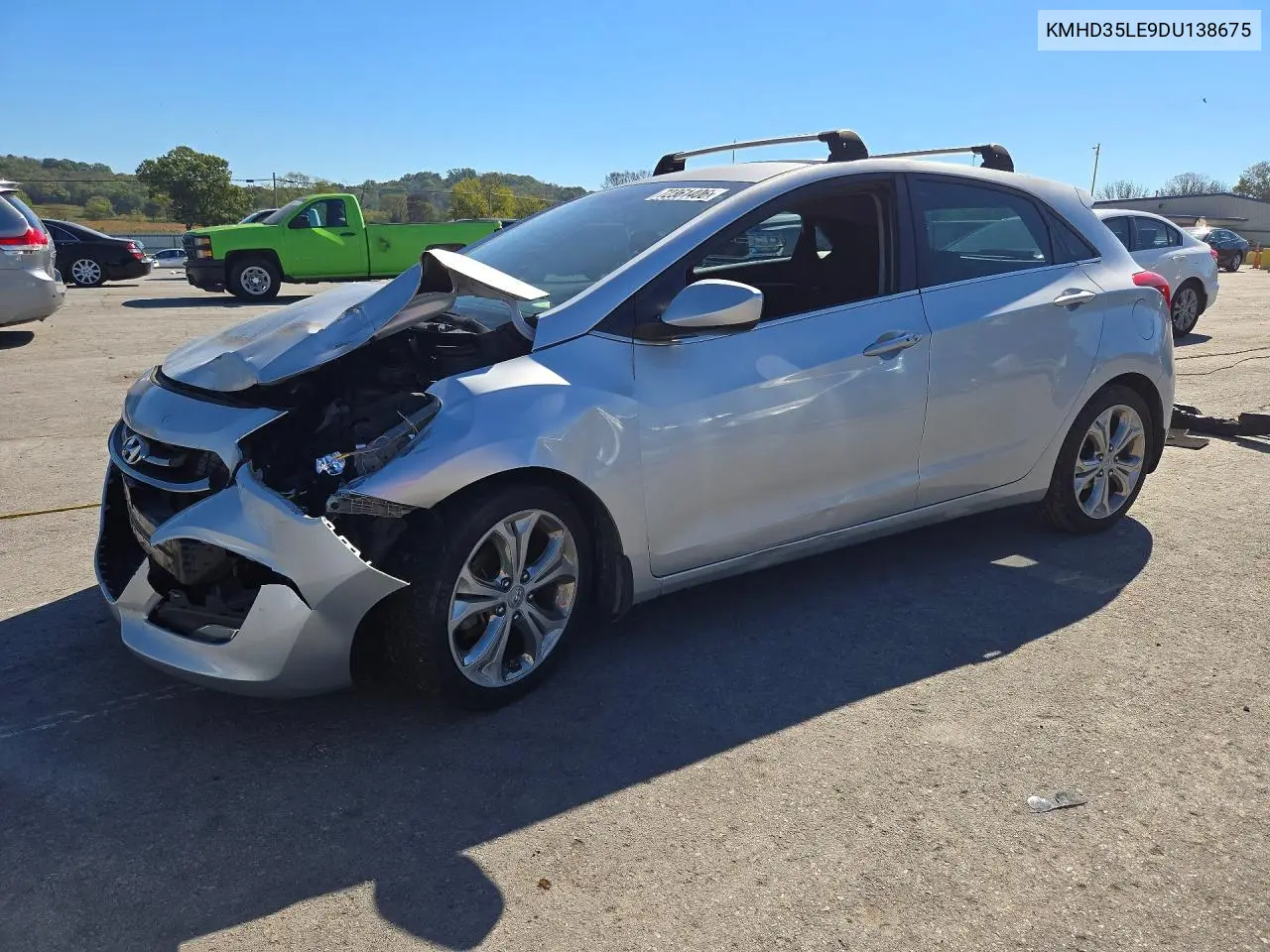 HYUNDAI ELANTRA 2013, VIN KMHD35LE9DU138675