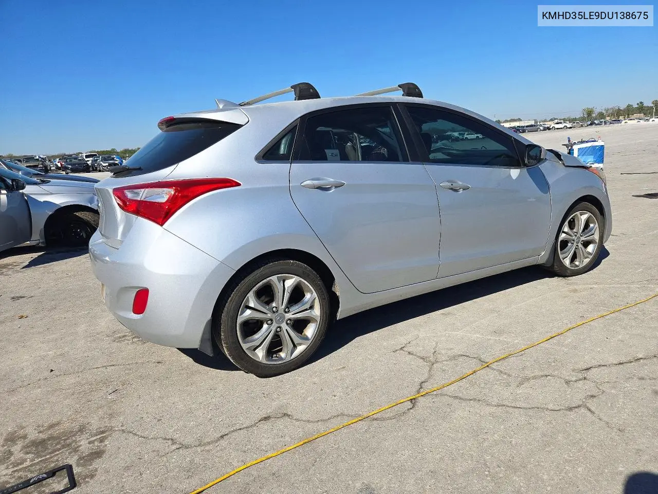 2013 HYUNDAI ELANTRA VIN KMHD35LE9DU138675 — фото 3