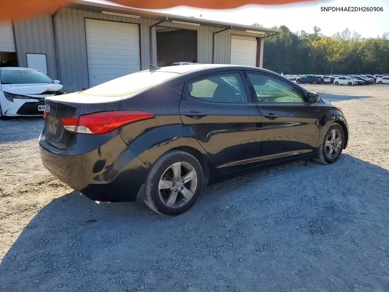 2013 HYUNDAI ELANTRA VIN 5NPDH4AE2DH260906 — фото 3