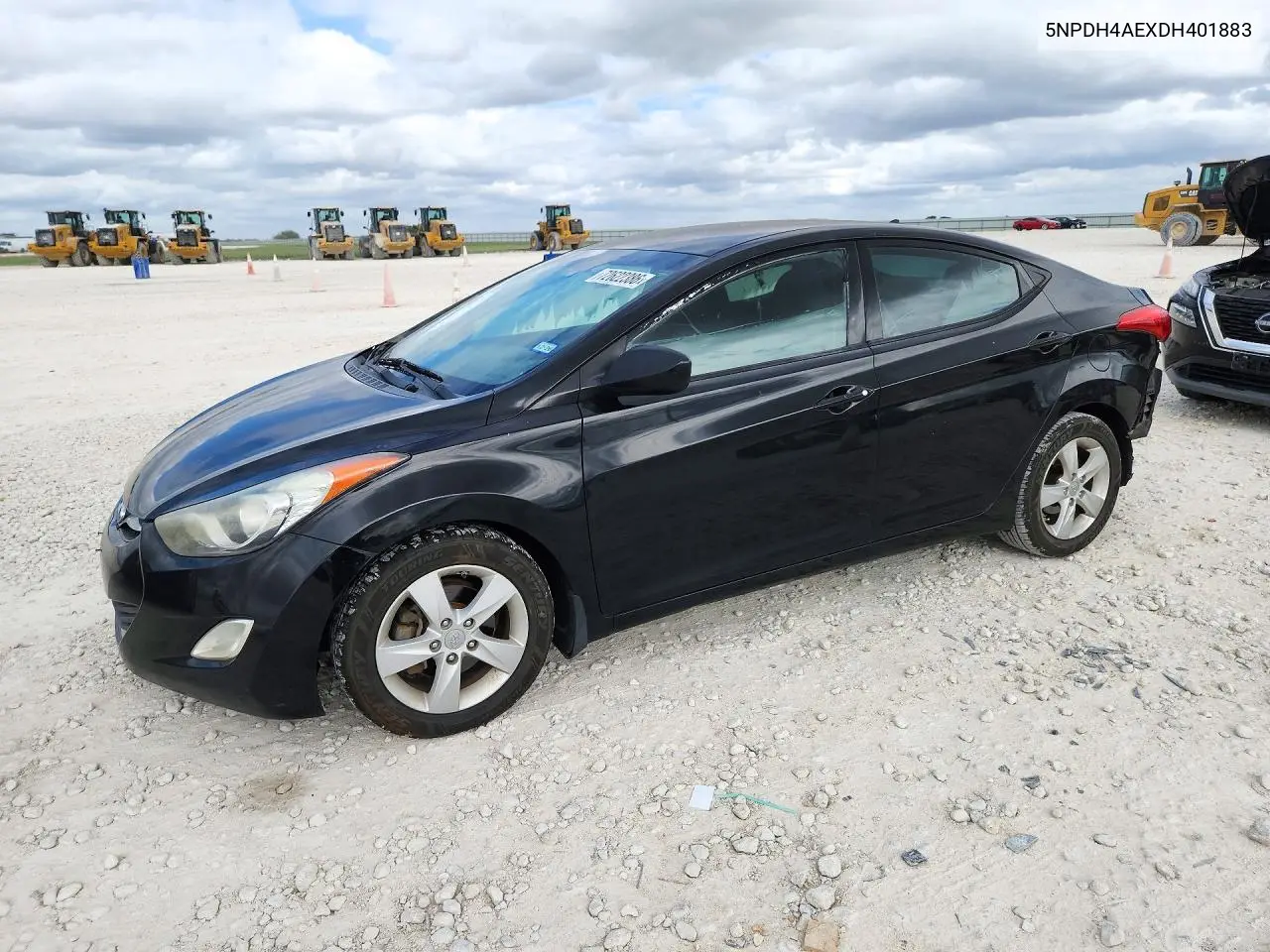 HYUNDAI ELANTRA 2013, VIN 5NPDH4AEXDH401883