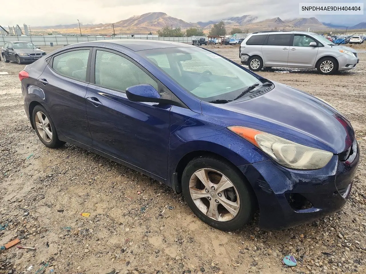 2013 HYUNDAI ELANTRA VIN 5NPDH4AE9DH404404 — фото 4