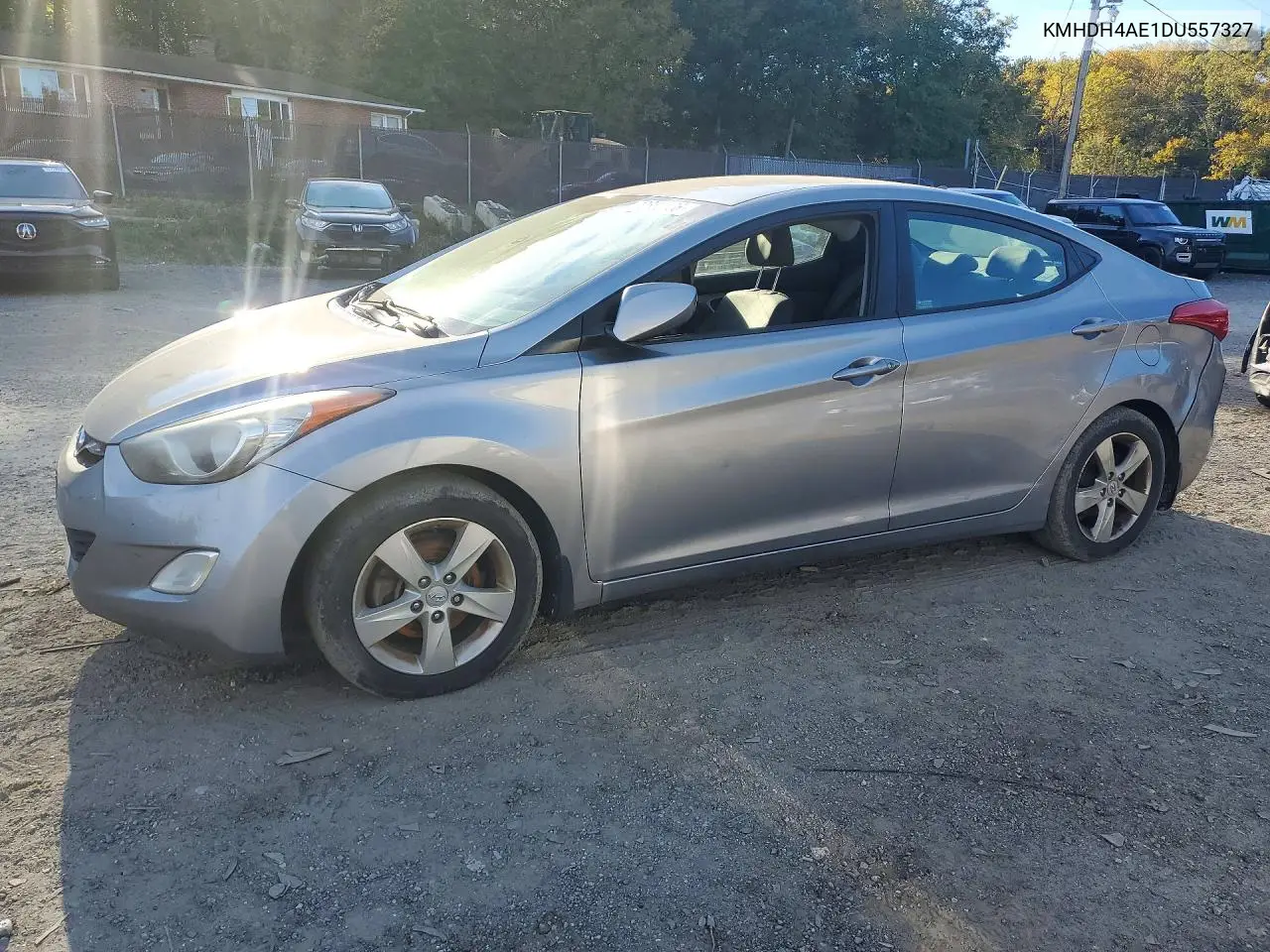 HYUNDAI ELANTRA 2013, VIN KMHDH4AE1DU557327