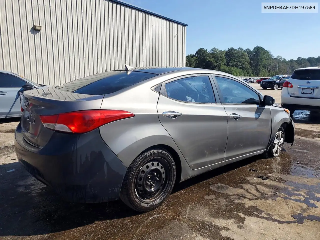 2013 HYUNDAI ELANTRA VIN 5NPDH4AE7DH197589 — фото 3