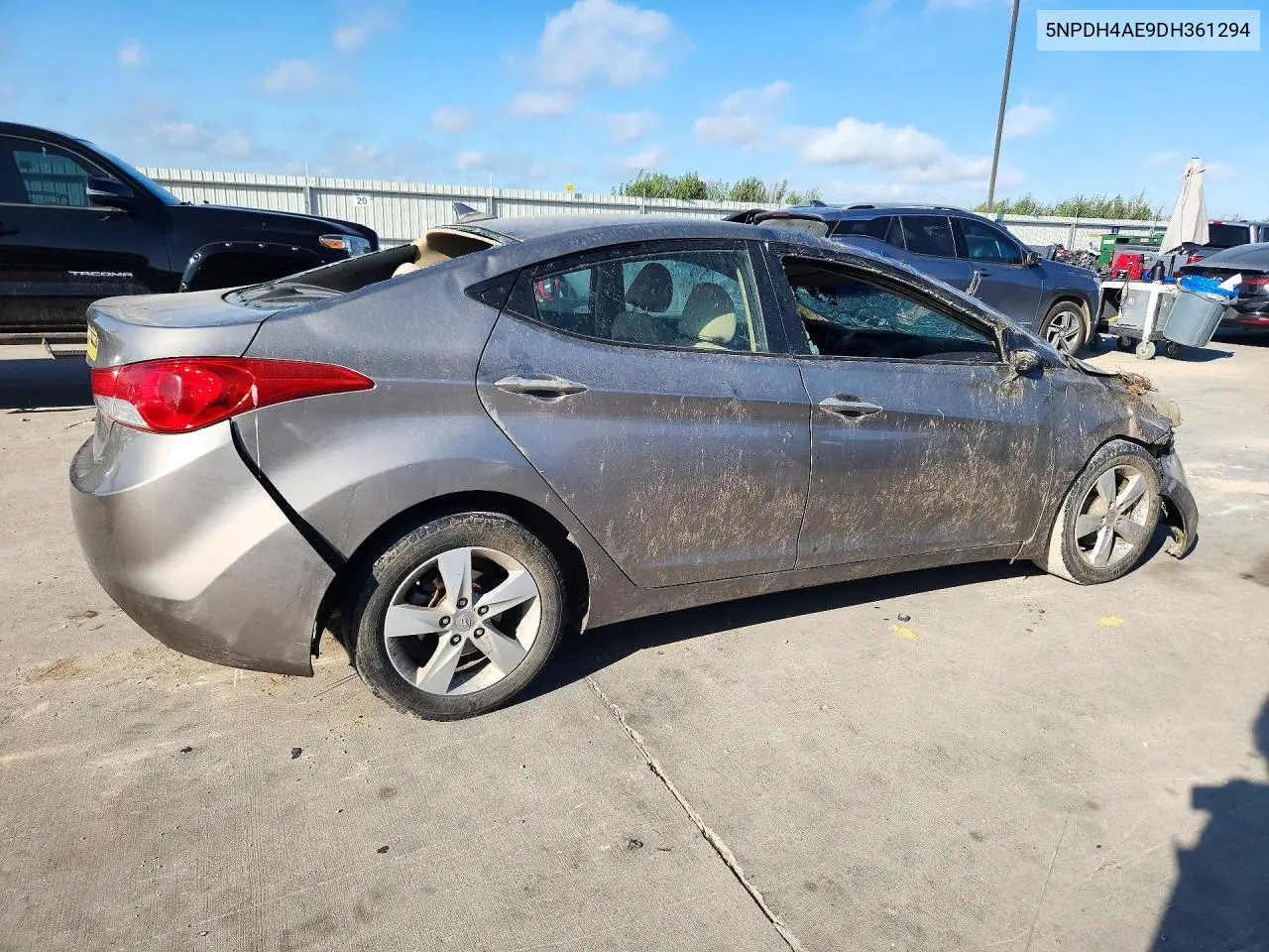 2013 HYUNDAI ELANTRA VIN 5NPDH4AE9DH361294 — фото 3